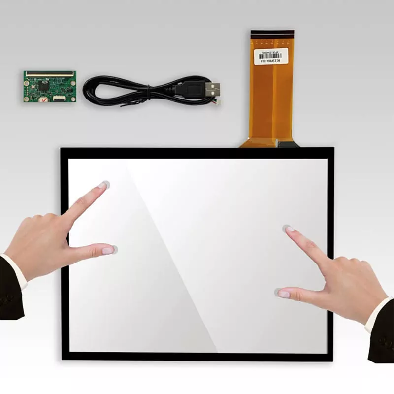 صفحه نمایش چند لمسی رابط USB 12.1 اینچ