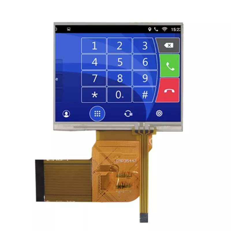 ماژول TFT TFT لمسی مقاومت در برابر 3.5 اینچ 50pin