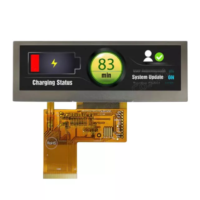 3.9 اینچ 480x 128 نوار ماژول TFT